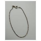Vintage Sterling Silver Gold Plated Bracelet