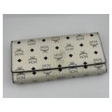 MCM Visetos Monogram Long Flap Wallet
