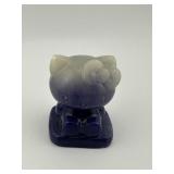 Crystal Quartz Carved Hello Kitty