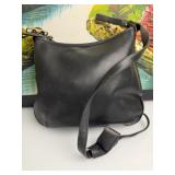 Vintage Blue Leather Couch Purse