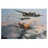 MILITARY AIRCRAFT PRINT by R. TAYLOR