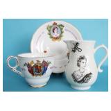 QUEEN ELIZABETH CORONATION ITEMS