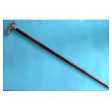 EDWARDIAN PRESENTATION WALKING CANE