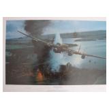 MILITARY AIRCRAFT PRINT by R. TAYLOR