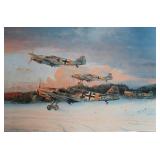 MILITARY AIRCRAFT PRINT by R. TAYLOR