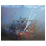 MILITARY AIRCRAFT PRINT by F. WOOTTON