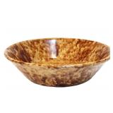 ANTIQUE ROCKINGHAM BOWL
