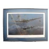 MILITARY AIRCRAFT PRINT by R. TAYLOR