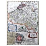 MAP(1747): NETHERLANDS or LOW COUNTRIES - M1