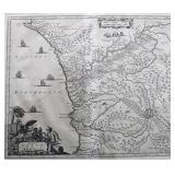 MAP(1670): CONGO & ANGOLA - M4