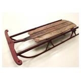 VINTAGE WOODEN SLED