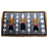 VINTAGE NAVAJO YEI RUG