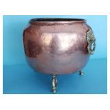 19TH C. RUSSIAN COPPER CAULDRON