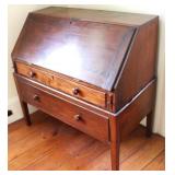 ANTIQUE SLANT-FRONT DESK
