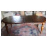 VICTORIAN EXTENDABLE DINING TABLE
