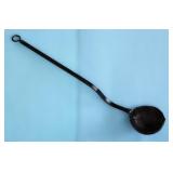 18TH C. HAND-FORGED IRON LADLE
