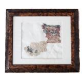 FRAMED COPTIC TEXTILE FRAGMENTS