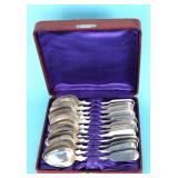 ANTIQUE CANADIAN STERLING TEASPOONS