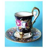 VINTAGE 'GV' CAPODIMONTE DEMITASSE