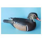 CARVED MALE 'WOOD DUCK' DECOY