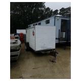 47808 - 1989 CARMATE ENCLOSED TRAILER