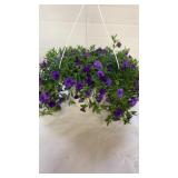 Minifamous Neo Double Dark Blue 10" Hanging Basket