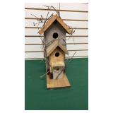 Homemade Rustic Bird House