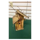 Homemade Rustic Bird House
