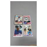 Reggie Jackson Topps Baseball Cards 1980-1982