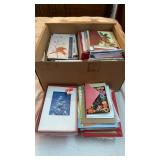 Large Box Full Of New Christmas and Gift Cards