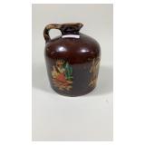 Folkart Stoneware Jug