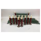 Early Christmas Tree Fence