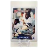 1991 Pro Set Gazzette Emmitt Smith Insert Card