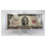 1953 Red Seal $2.00 Bill