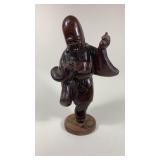 Iron Carved Asian Figure