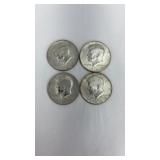 1-1968 & 3-1969 Kennedy Partial Silver Half