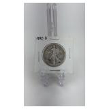 1942-D Walking Liberty Silver Half Dollar