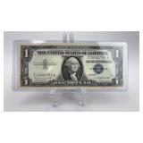 1957 A Blue Seal $1.00 Bill- Uncirculated