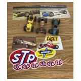 Vintage Model Cars Stickers and Post Cars