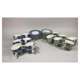 24 Piece Royal Crown Tea Sets.