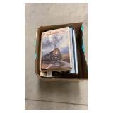 Box of Assorted Railroad Books