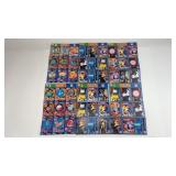 6-Uncut Sheets 1999 B.K. Pokï¿½mon Poke Trivia Cards
