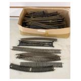 Box of HO Scale Track and Literature and Pictures