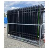 New 200 Linear Feet Steel Yard Fence Kit