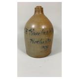 J.Fisher Lyons Ny Stoneware Jug