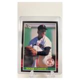 1985 Donruss Roger Clemens Rookie Card