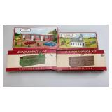 4 PlasticVille House Kits For O And S Gauge