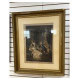 A Searching Question Framed in Large Guilded Frame