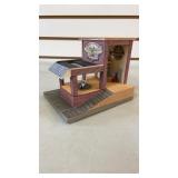 Harley Davidson Miniature Model Train Building