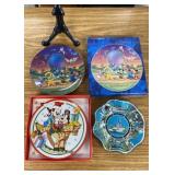 3 Disney Themed Collector Plates